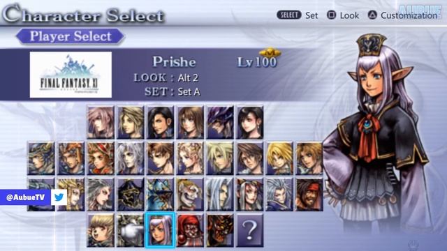 Dissidia 012 [duodecim] Final Fantasy All Characters [PSP] смотреть онлайн