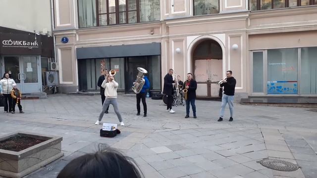 Уличные музыканты города Москва №2. смотреть онлайн