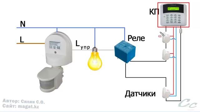 Датчик движения на 220 v в системе охранной сигнализации смотреть онлайн