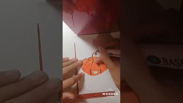 # Как нарисовать тыкву легко. смотреть онлайн