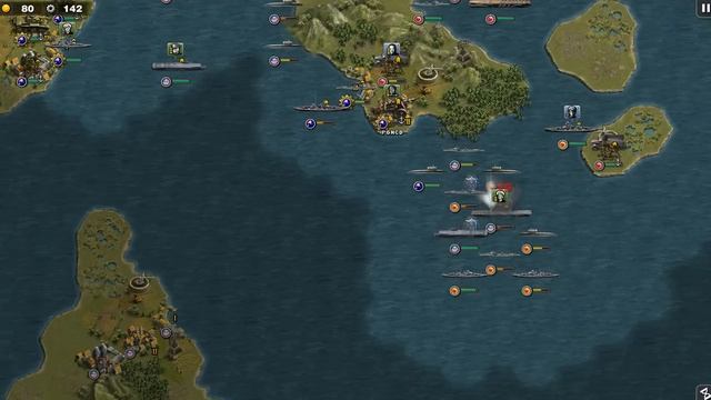 Glory of Generals: Pacific War Walkthrough - Pacific War (Axis): Kokoda Campaign смотреть онлайн