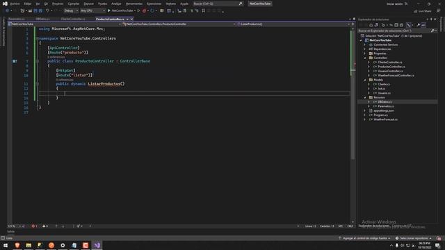 Net Core 6 | WEB API REST con SQL Server (Parte 1) | Core 6 & Otras versiones | c# смотреть онлайн