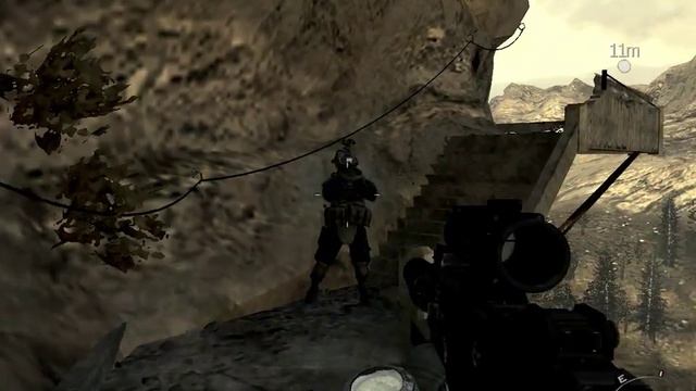Прохождение игры Call of Duty Modern Warfare 2 уровень 16 Как в былые Времена смотреть онлайн