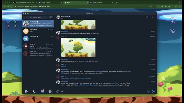 Telegram WebApp, часть 2 #easyit #telegrambot #js #javascript #pixi.js @EasyITChannel смотреть онлайн