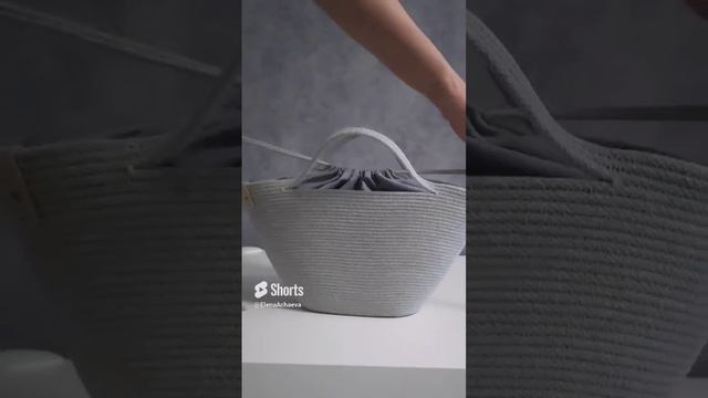 Элегантные сумочки из шнура👌 #шью_сама #шьюсама #сумка #bag смотреть онлайн