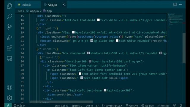Building a Dynamic Dictionary App with React, React Hooks, and Tailwind CSS смотреть онлайн
