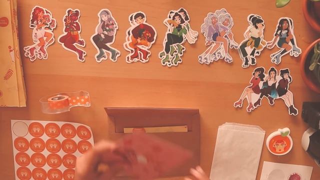 STUDIO VLOG 18 | Belated birthday Sale! Packaging Orders and Drawing смотреть онлайн