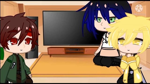 kamado Team react to nezuko as sarada [gacha club+demon slayer]hinata hyuga смотреть онлайн