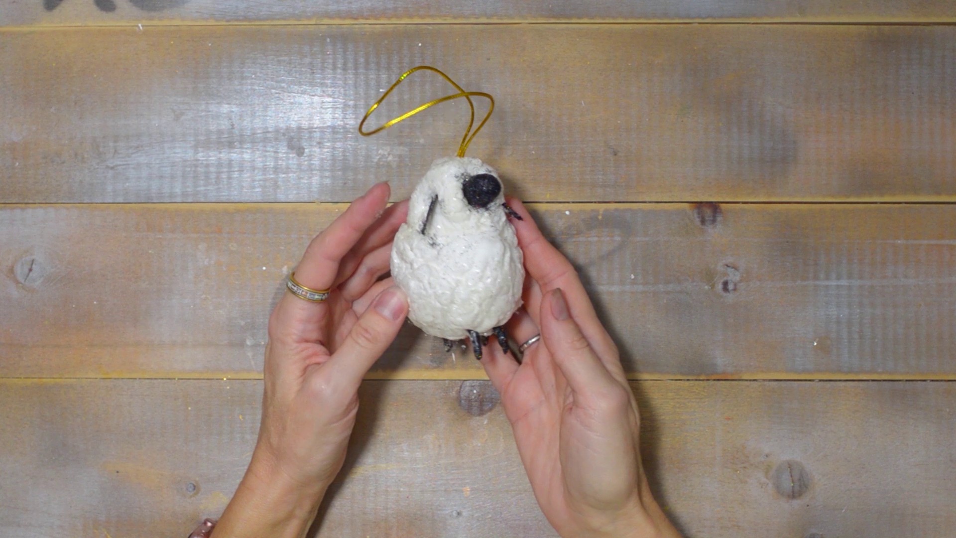 Делаем ватную игрушку 