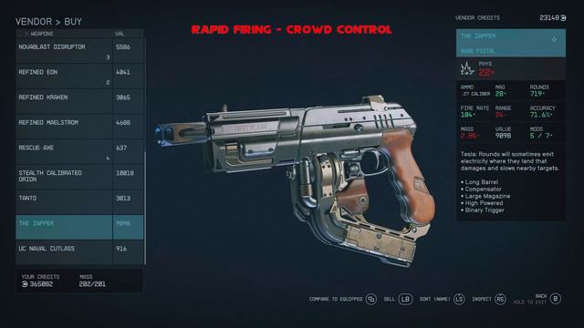 Starfield Best Unique weapons You Can Pick Up From Vendors Easy - Top 5 Unique Guns From Merchants смотреть онлайн