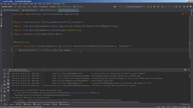 CRUD Spring Webflux, Project Reactor, MySQL: Capítulo 4: Excepciones смотреть онлайн