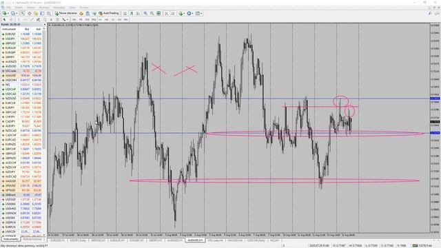 Nasdaq, AUDUSD, AUDNZD, EURUSD, USDJPY, GBPUSD: Technical Analysis Price Action 13 08 2020 смотреть онлайн
