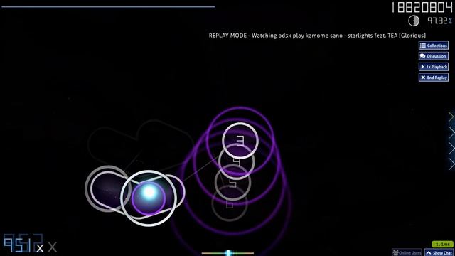 [osu!] Starlights Feat. TEA - Kamome Sano[Glorious]