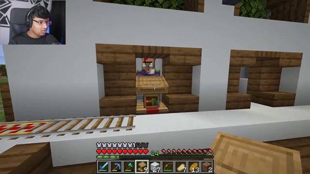 I Made An EPIC MODERN Villager Trading Hall | Minecraft Gameplay #14 смотреть онлайн