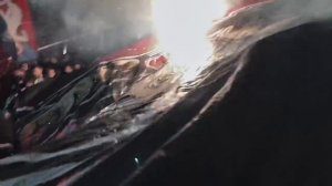 спартак ЦСКА. Фанаты ЦСКА. Обзор трибуны.