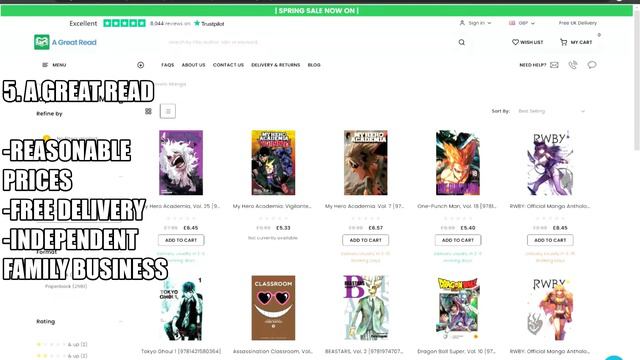 Places to buy new, cheap manga in the U.K. смотреть онлайн