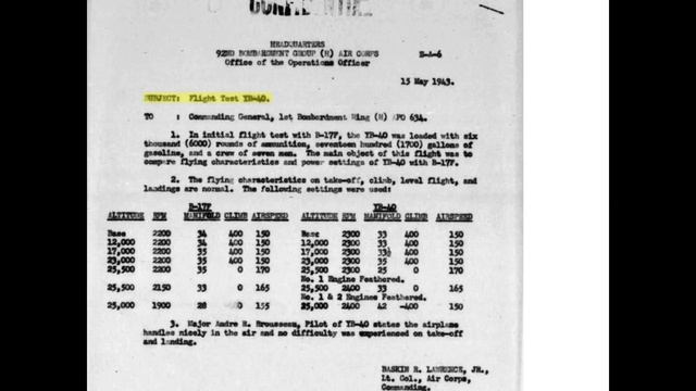16 Machine guns on a B-17 Bomber YB-40 смотреть онлайн