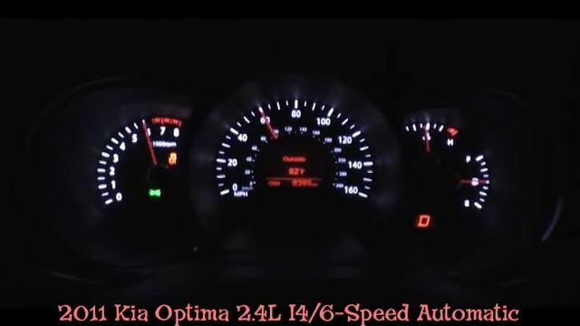 2011 Kia Optima 0-60 MPH смотреть онлайн
