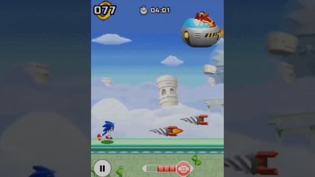 Sonic Runners Adventure Java Game Boss Fight смотреть онлайн