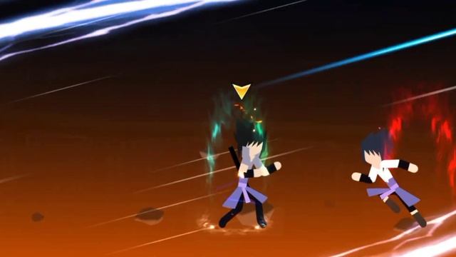 Битва шиноби!|в игре Stickman shinobi:ninja fighting. смотреть онлайн