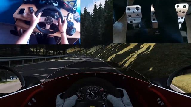 Assetto Corsa - Ferrari 312T in Trento Bondone 3 Camaras смотреть онлайн