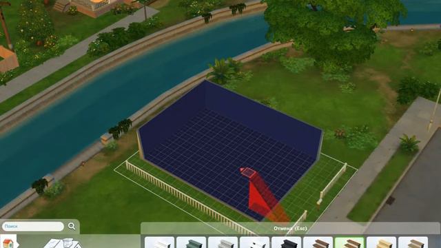 Прохождение The Sims 4 [начало игры The Sims 4] Строим дом с нуля смотреть онлайн