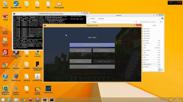 [TuTo][1.6.4] Comment mettre une map sur son serveur. смотреть онлайн