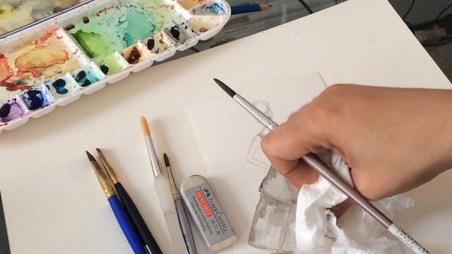 How to Sketch and Paint a Fashion Gown with Watercolors смотреть онлайн
