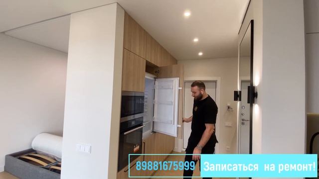 Итоговый обзор удаленного ремонта по дизайн проекту в ЖК Фрукты. Евродвушка с мебелью и техникой. смотреть онлайн