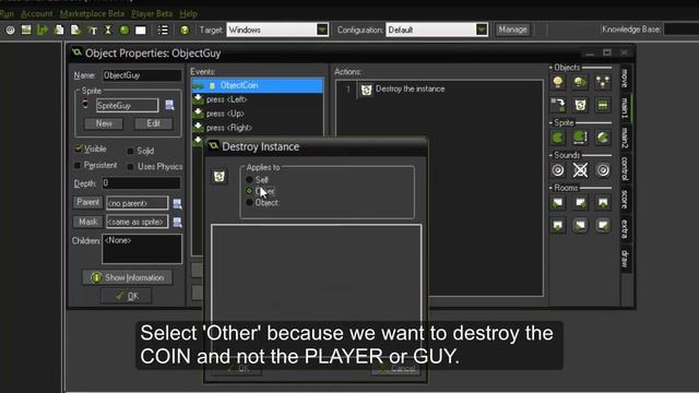 GameMaker Tutorial: Display Player Score (Without Coding) PART 1 смотреть онлайн