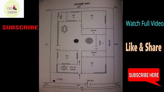 Building plan create with vastu || basic concept of vastu shashtra || building vasthu || CAD CAREER смотреть онлайн