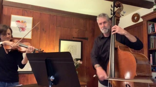 Astor Piazzolla: Tango for Violin and Bass, "J'attends" смотреть онлайн