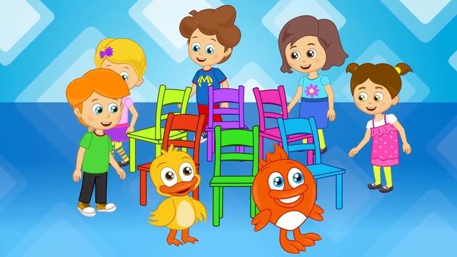 Sandalye Kapmaca (YENİ) | Sevimli Dostlar Bebek Şarkıları | Kids Songs Nursery Rhymes