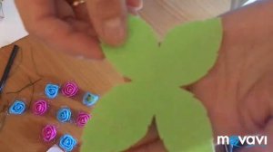 Украшаем пляжную  шляпу просто и быстро.