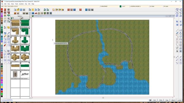Map a Fantasy City: Part 2 - Drawing City Walls смотреть онлайн