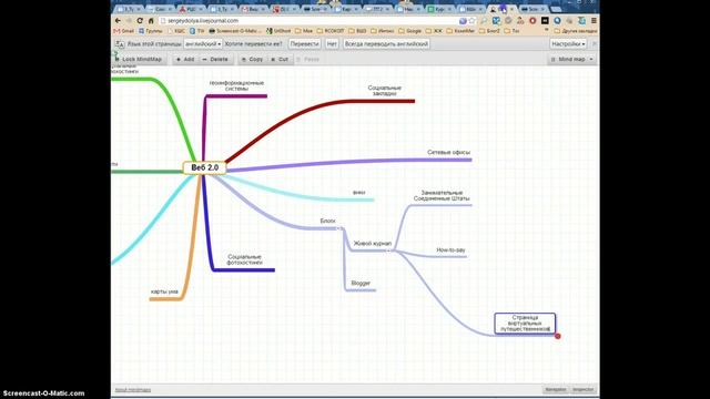 Создание ветки на GAppsMindmap смотреть онлайн