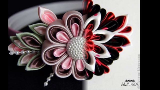 Канзаши - Новые Цветы - 2019 / Kanzashi - New Flowers смотреть онлайн