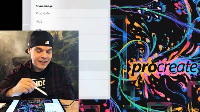 How to create a GIF animation in Procreate 4.3 смотреть онлайн