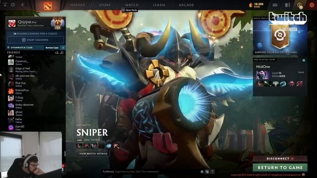 Qojqva checks Kuroky Dota 2 profile & last match смотреть онлайн