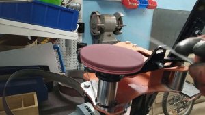 Шлифовальный модуль на гриндере Affe 915 Pro с поворотной станиной