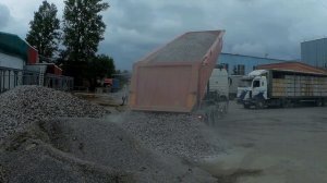 Большегруз Дальнобой ВЫГРУЗКА ТОНАР САМОСВАЛ TONAR Разгрузка