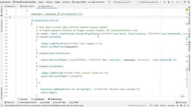 How to Setup FIDO2 for ASP.NET Identity смотреть онлайн