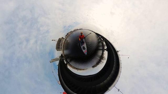 На SUPBOARD по рекам Питера // Впечатления от САПБОРДА