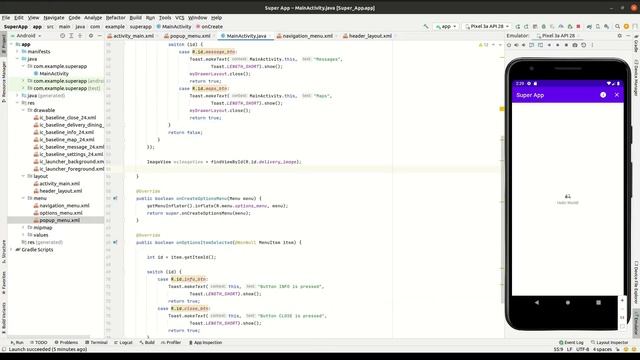 Android: Как Создать Popup Menu | How To Create Popup Menu смотреть онлайн