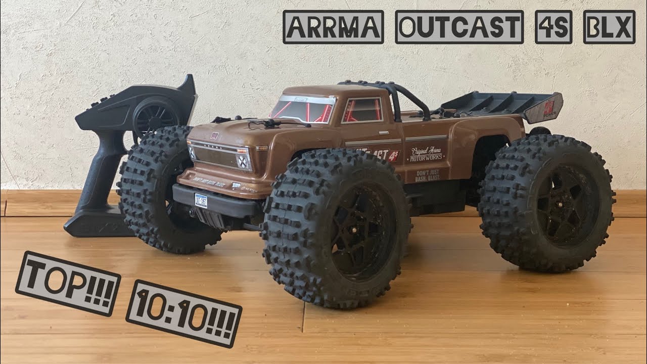 Review ARRMA Outcast 4S BLX - итоговый обзор на 10 из 10!!! | TOP ARRMA | poritorrc смотреть онлайн