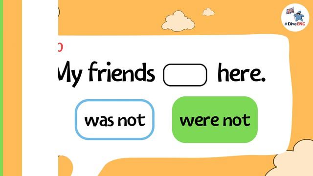 WAS & WERE Test | English grammar game test | Past Simple to be | WAS WERE quiz смотреть онлайн