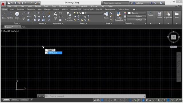 Learning Autodesk AutoCAD 2015 Toolbars And The Menubar смотреть онлайн