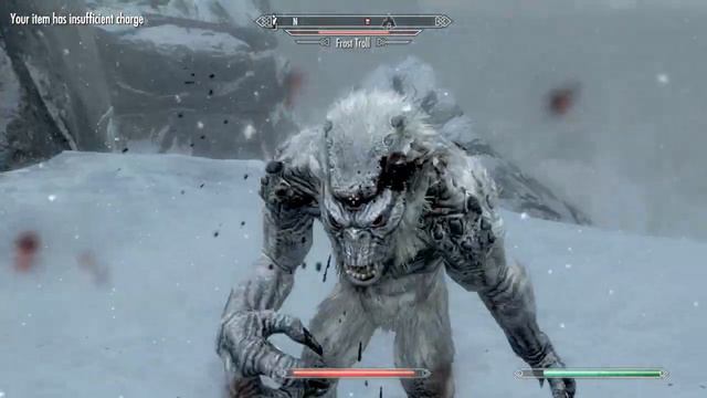 Frost Trolls: best method [Skyrim] смотреть онлайн