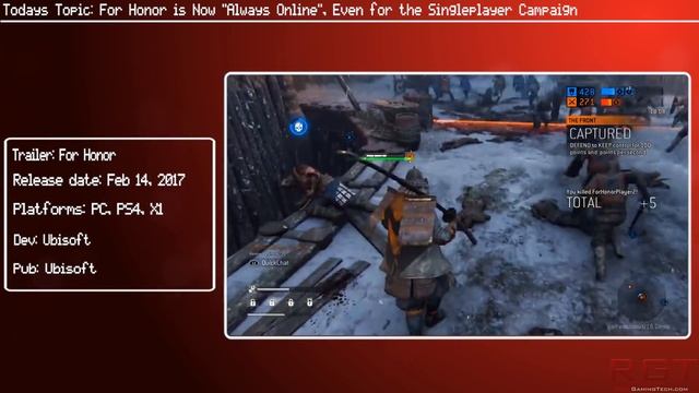 For Honor is Always Online, Even for the Singleplayer Campaign | CURRENT YEAR смотреть онлайн