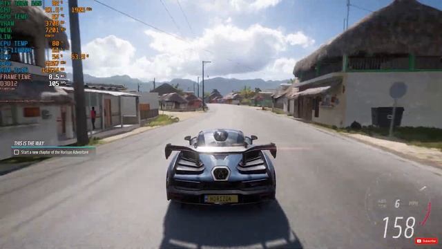 Forza Horizon 5 | RTX 3060 | High settings 1080p смотреть онлайн